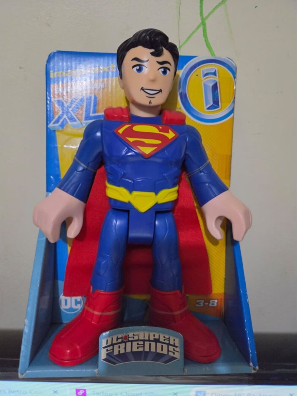 DC Super Friends Imaginext DC Super Friends Superman Xl Toy 10-In Figure
